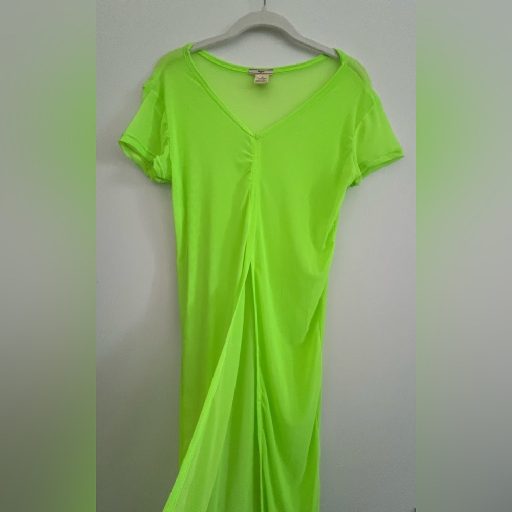 Swimsuit Coverup Dress Size M Green